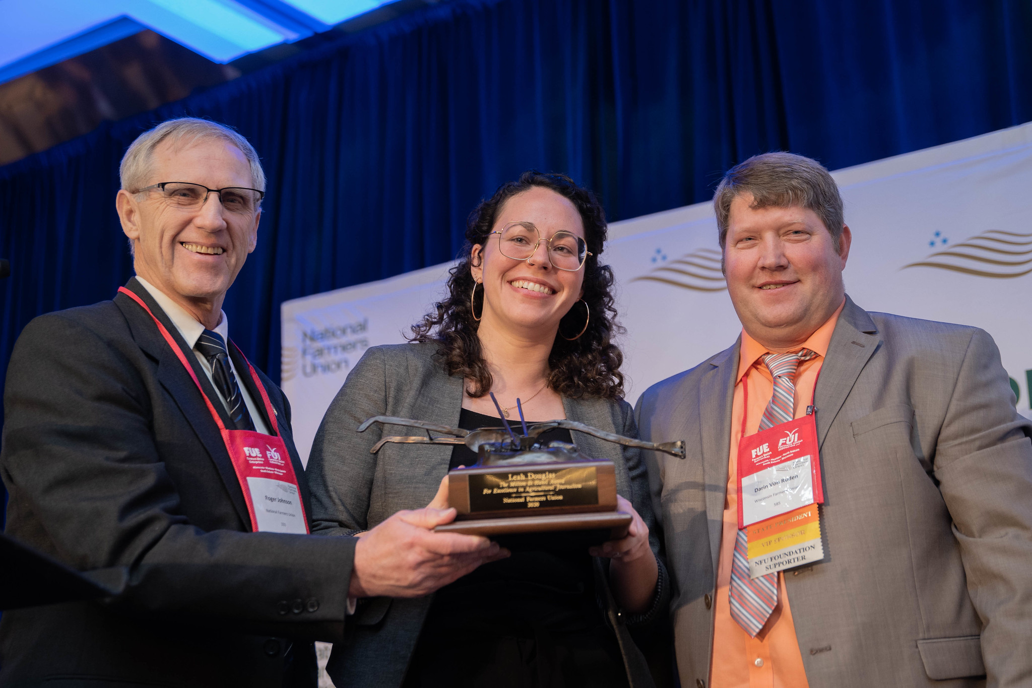 Farmers Union Honors Leah Douglas for Excellence in Agriculture Communications